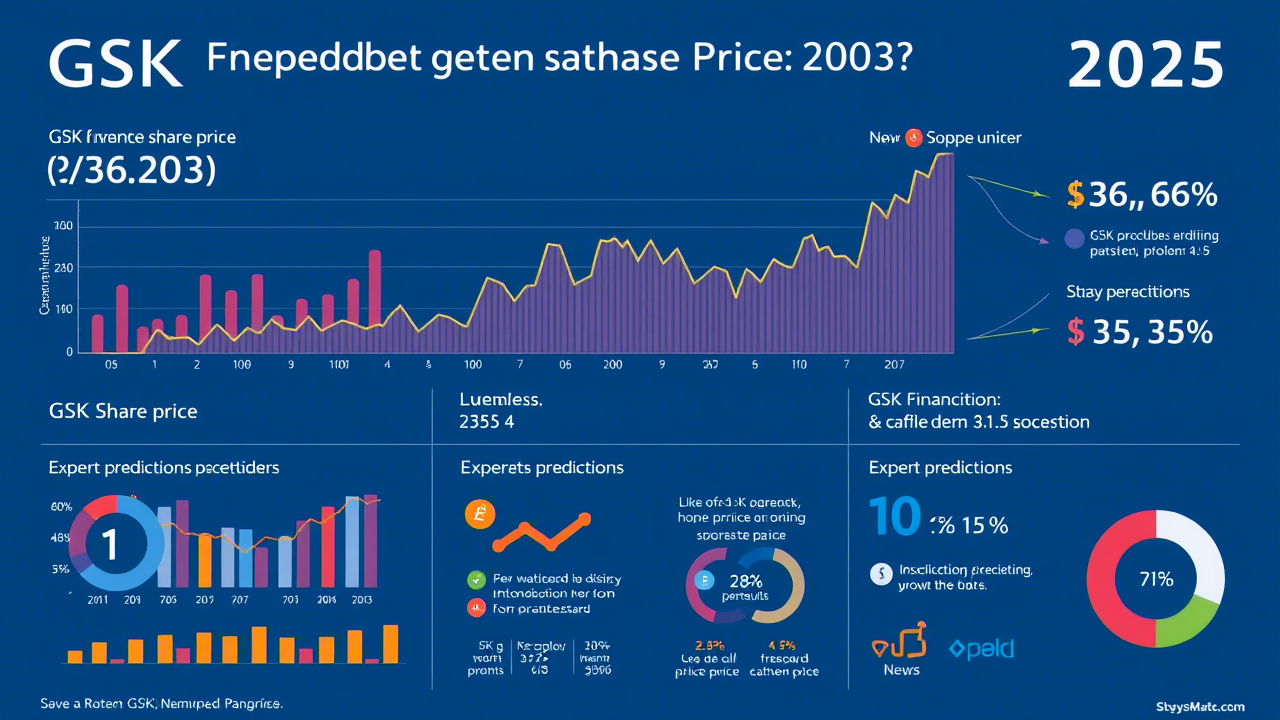 GSK Pharma share price target 2025